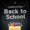 Back to school background Royalty Free Stock Photo