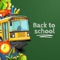 Back To School Background Royalty Free Stock Photo