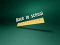 Back to school background. Royalty Free Stock Photo