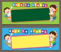 Back to school banner