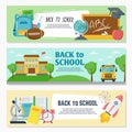 Back to school banner set, classroom decor