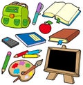 Back to school collection 1 Royalty Free Stock Photo