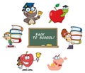 Back to School Collection Royalty Free Stock Photo