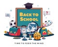 Back To School Composition Royalty Free Stock Photo