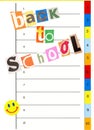 Back to school concept Royalty Free Stock Photo