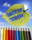 Back to school concept Royalty Free Stock Photo