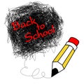 Back to school creative background