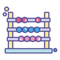 Back to school education abacus arithmetic learn