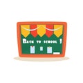 Back to School. Education Design Vector Illustration Royalty Free Stock Photo