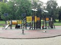 Back to School an empty playground in Italy after Covid19
