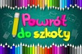 Back to school - English/ Powrot do szkoly - Polish
