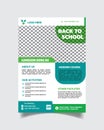 Back To School Flyer Design and School Admission Leaflet Design A4