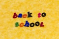 Back to school fun education learning knowledge students Royalty Free Stock Photo