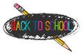 Back to School greetings Royalty Free Stock Photo
