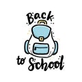 Back to School hand drawn Royalty Free Stock Photo