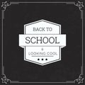 Back to School and looking cool. Royalty Free Stock Photo