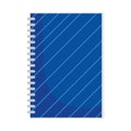 Back to school notepad spiral supply icon