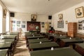 Back to school. Old school room. Old soviet union room. Royalty Free Stock Photo