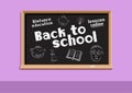 Back to school online education blackboard