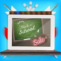 Back to school Sale Royalty Free Stock Photo