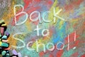 Back to School Sidewalk Chalk