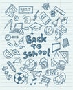 Back to school sketchy doodles