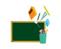 Back to School Symbolization with School Stationery