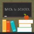 Back To School Template Royalty Free Stock Photo