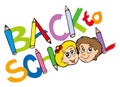 Back to school theme 3 Royalty Free Stock Photo
