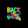 welcome back to school t-shirt design, Back to school Typographic t-shirt design.