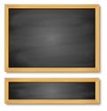 Back to School Wooden Black Chalkboard.