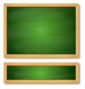 Back to School Wooden Green Chalkboard.