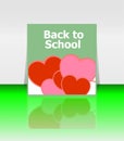 Back to school word, education Royalty Free Stock Photo