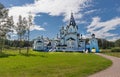 Back view. Holy-Vladimir Skete.Valaam Transfiguration Monastery.