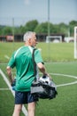 back view of old man Royalty Free Stock Photo