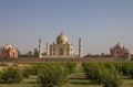 Back view of Taj Mahal Royalty Free Stock Photo