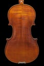 Back of the violin Royalty Free Stock Photo