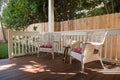 Back Yard Deck Royalty Free Stock Photo