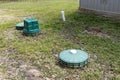 Back yard sewer system