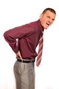 Backache Royalty Free Stock Photo