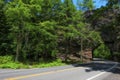 Backbone Rock in the Cherokee National Forest Royalty Free Stock Photo