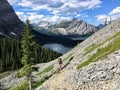 Backcountry hiking the spectacular Northover Ridge trail in Kana