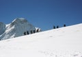 Backcountry snowborders