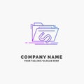 Backdoor, exploit, file, internet, software Purple Business Logo Template. Place for Tagline Royalty Free Stock Photo