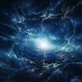 Starry Night Sky Abstract Royalty Free Stock Photo