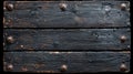 A backdrop of charred wooden boards featuring a dark, rustic, and scorched texture. Royalty Free Stock Photo