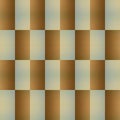 abstract design of collage from an opaque glass image with indirect light in brown and blue colors, background and texture