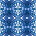abstract design with lines and geometric patterns on a surface with blue and white threads, background and texture Royalty Free Stock Photo