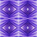 abstract design with lines and geometric patterns on a surface with purple and white threads, background and texture Royalty Free Stock Photo
