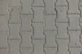 Backdrop - gray concrete dumble pavement Royalty Free Stock Photo